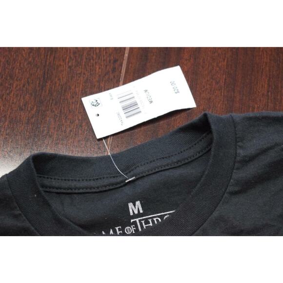 34501 New Mens Game of Thrones HODOR Black Slim Fit T Shirt Size Medium - Picture 7 of 8